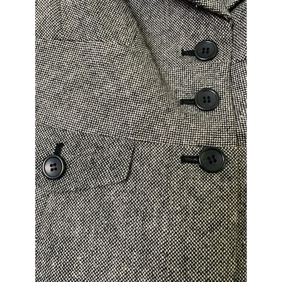 The Limited Womens Blazer Size 0 Grey Wool Blend - Picture 5 of 14